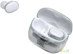 Гарнитура внутриканальные JBL Tune Buds Ghost белый беспроводные bluetooth в ушной раковине (JBLTBUDSGWHT)