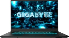 Ноутбук Gigabyte Gaming A16 Pro Core 7 240H 32Gb SSD1Tb NVIDIA GeForce RTX5080 16Gb 16" IPS WUXGA (2560x1600) без ОС black WiFi BT Cam (DYHG5KZCC4SD)