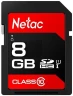 Флеш карта SDHC 8GB Netac NT02P600STN-008G-R P600 w/o adapter