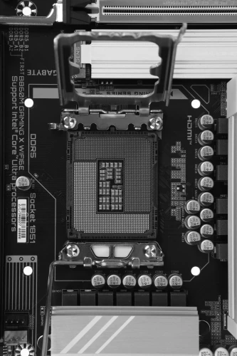 Материнская плата Gigabyte B860M GAMING X WIFI6E Soc-1851 Intel B860 4xDDR5 mATX AC`97 8ch(7.1) 2.5Gg RAID+HDMI+DP