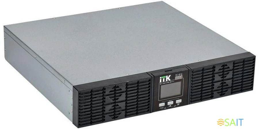 Источник бесперебойного питания ITK EOR-0002KVA-1-004 2000Вт 2000ВА черный