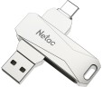 Флеш Диск Netac 128GB U782C NT03U782C-128G-30PN USB3.0 серебристый