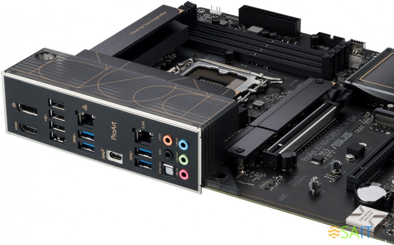 Материнская плата Asus PROART B760-CREATOR D4 Soc-1700 Intel B760 4xDDR4 ATX AC`97 8ch(7.1) 1 x 2.5Gigabit + Gigabit Ethernet RAID+HDMI+DP