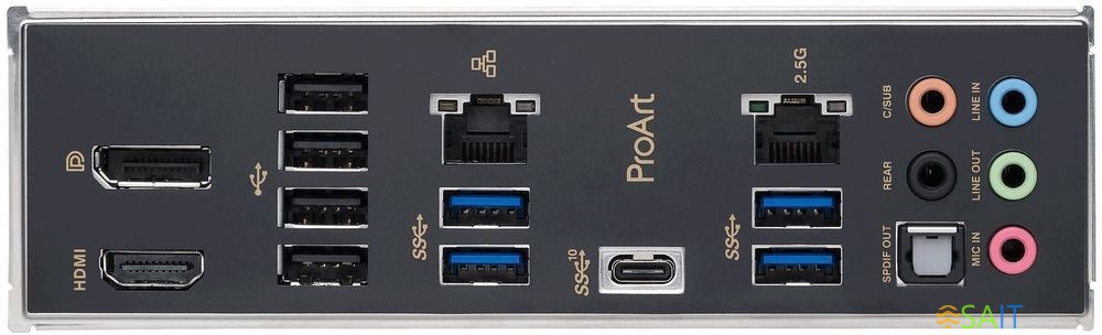 Материнская плата Asus PROART B760-CREATOR D4 Soc-1700 Intel B760 4xDDR4 ATX AC`97 8ch(7.1) 1 x 2.5Gigabit + Gigabit Ethernet RAID+HDMI+DP