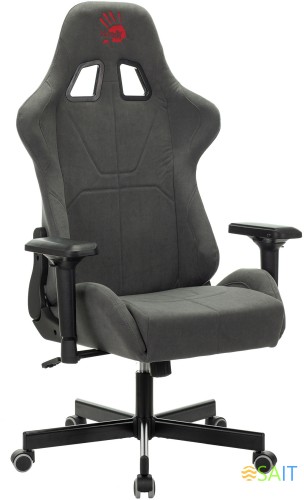 Кресло игровое A4Tech Bloody GC-700 серый крестов. металл