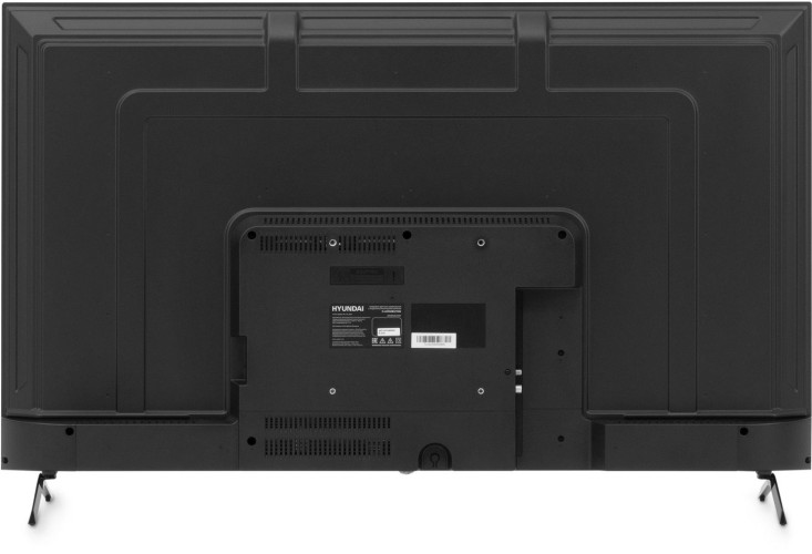 Телевизор LED Hyundai 50" H-LED50BU7006 Android TV Frameless Metal черный 4K Ultra HD 60Hz DVB-T2 DVB-C DVB-S DVB-S2 USB WiFi Smart TV