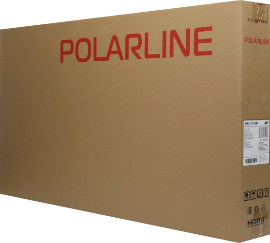 Телевизор LED PolarLine 40" 40PL11TC-SM черный FULL HD 50Hz DVB-T DVB-T2 DVB-C USB WiFi Smart TV (RUS)
