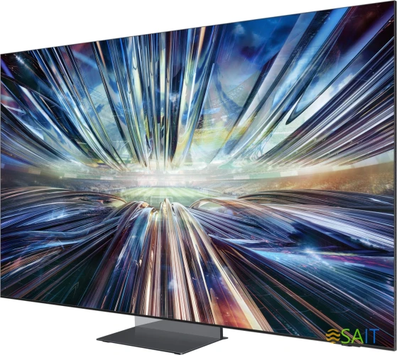 Телевизор QLED Samsung 85" QE85QN900DUXRU Series 9 нержавеющая сталь 8K Ultra HD 120Hz DVB-T2 DVB-C DVB-S2 USB WiFi Smart TV (RUS)