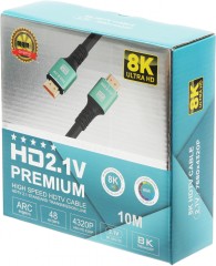 Кабель аудио-видео Premier 12495 HDMI (m)/HDMI (m) 10м.