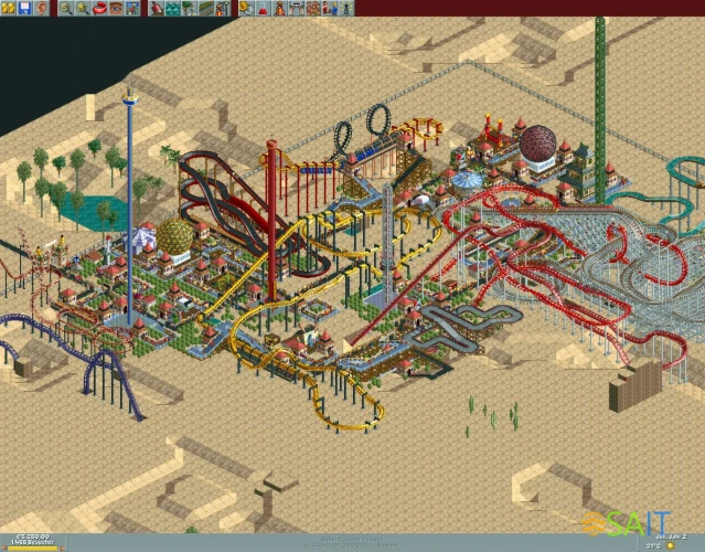 Игра для ПК Atari RollerCoaster Tycoon: Deluxe (6+)