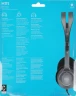 Наушники с микрофоном Logitech H111 серый 2.35м накладные оголовье (981-000588)
