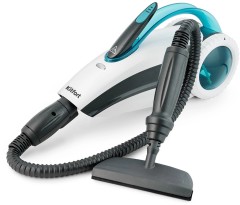 Швабра паровая Kitfort КТ-1003 1500Вт голубой/белый