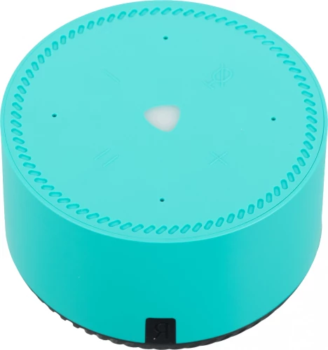 Умная колонка Yandex Станция Лайт Алиса бирюзовый 5W 1.0 BT 10м (YNDX-00025G)