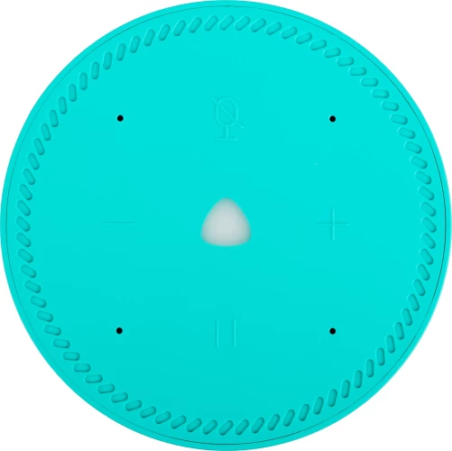 Умная колонка Yandex Станция Лайт Алиса бирюзовый 5W 1.0 BT 10м (YNDX-00025G)