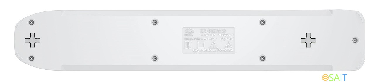 Сетевой фильтр Pilot L (GP) 173 5м (6 розеток) белый (коробка)