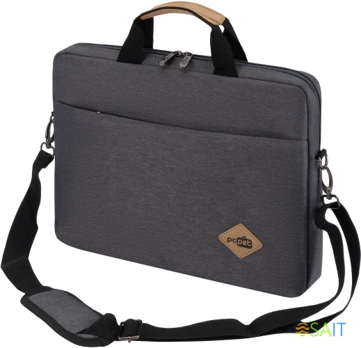 Сумка для ноутбука 15.6" PC Pet PCP15A3GY темно-серый полиэстер