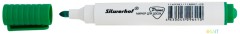 Маркер для досок Silwerhof Prime пулевидный пиш. наконечник 1-3мм зеленый коробка