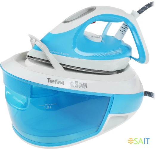 Парогенератор Tefal Express Airglide SV8002E0 голубой/белый