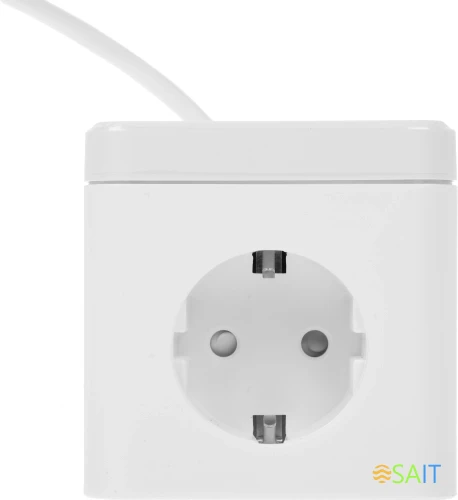 Умная розетка Digma DiPlug Cube 1 EU Wi-Fi белый (DPC13S)