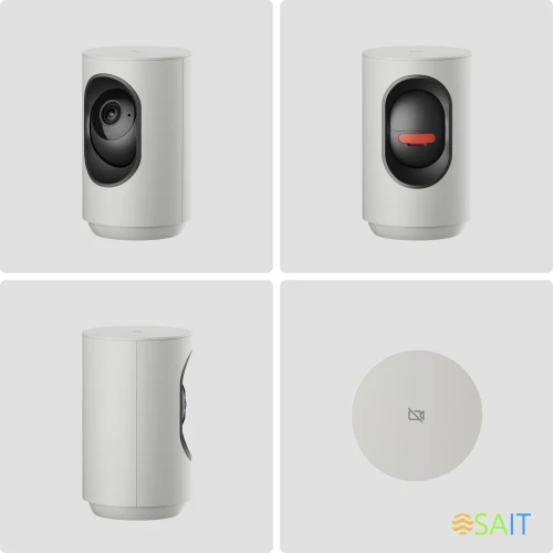 Камера видеонаблюдения IP Yandex YNDX-00582GRY Wi-Fi 5.85-5.85мм цв. корп.:серый