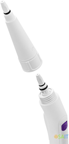 Пароочиститель ручной Kitfort КТ-9109-1 1000Вт белый/фиолетовый