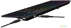 Клавиатура A4Tech Fstyler FX60H серый USB slim LED (FX60H GREY/NEON)