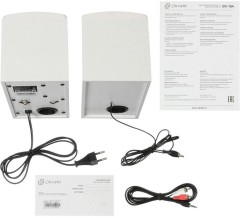 Колонки Оклик OK-164 2.0 белый 30Вт