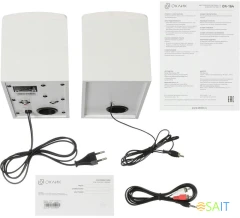 Колонки Оклик OK-164 2.0 белый 30Вт