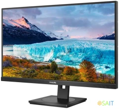 Монитор Philips 27" 273S1 черный IPS LED 16:9 HDMI матовая HAS Piv 300cd 178гр/178гр 1920x1080 75Hz DP FHD USB 6.79кг