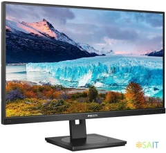Монитор Philips 27" 273S1 черный IPS LED 16:9 HDMI матовая HAS Piv 300cd 178гр/178гр 1920x1080 75Hz DP FHD USB 6.79кг