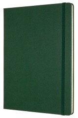 Блокнот Moleskine CLASSIC QP090K15 XLarge 190х250мм 192стр. линейка твердая обложка зеленый