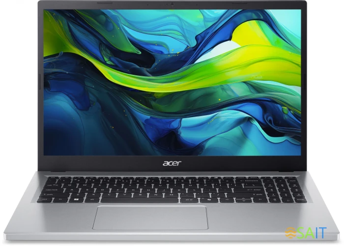 Ноутбук Acer Aspire Go AG15-31P-38DT Core i3 N305 8Gb SSD256Gb Intel UHD Graphics 15.6" TN FHD (1920x1080) noOS silver WiFi BT Cam (NX.KX5CD.008)