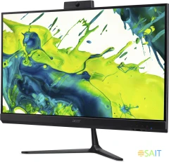 Моноблок Acer Aspire C24-2G 23.8&quot; Full HD N150 8Gb SSD512Gb Graphics CR Eshell GbitEth WiFi BT 60W клавиатура мышь Cam черный 1920x1080