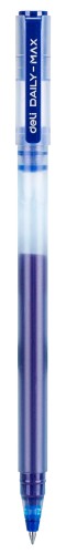 Ручка гелев. Deli Daily Max EG16-BL синий/прозрачный d=0.5мм син. черн.