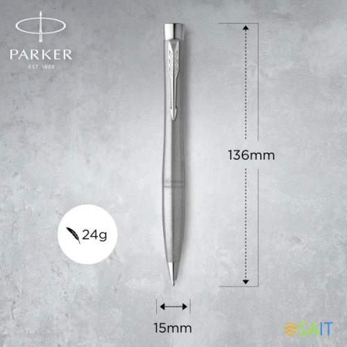Ручка шариков. Parker Urban Core K314 (2143641) Metro Metallic CT M син. черн. подар.кор.