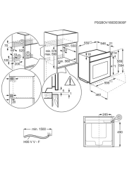 Встраиваемый духовой шкаф ELECTROLUX ELECTROLUX EOE9P3ST