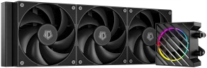 Система водяного охлаждения ID-Cooling Dashflow 360 XT Lite ARGB Soc-AM5/AM4/1151/1200/2066/1700 черный 4-pin 16-34dB Al+Cu 350W Ret