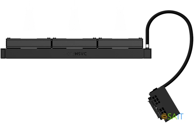 Система водяного охлаждения ID-Cooling Dashflow 360 XT Lite ARGB Soc-AM5/AM4/1151/1200/2066/1700 черный 4-pin 16-34dB Al+Cu 350W Ret
