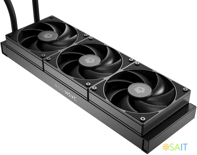 Система водяного охлаждения ID-Cooling Dashflow 360 XT Lite ARGB Soc-AM5/AM4/1151/1200/2066/1700 черный 4-pin 16-34dB Al+Cu 350W Ret
