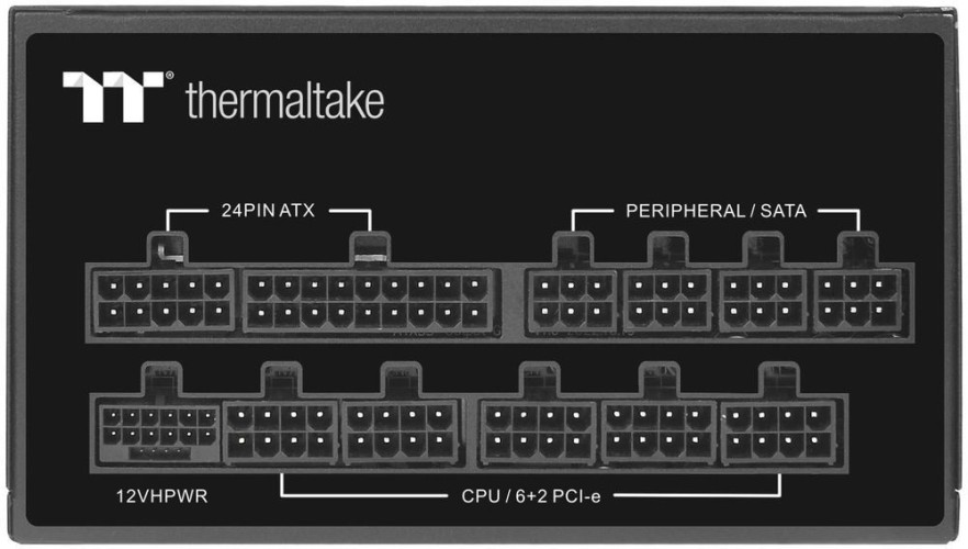 Блок питания Thermaltake ATX 1200W Toughpower GF A3 Gen.5 80+ gold 24pin APFC 140mm fan 12xSATA Cab Manag RTL