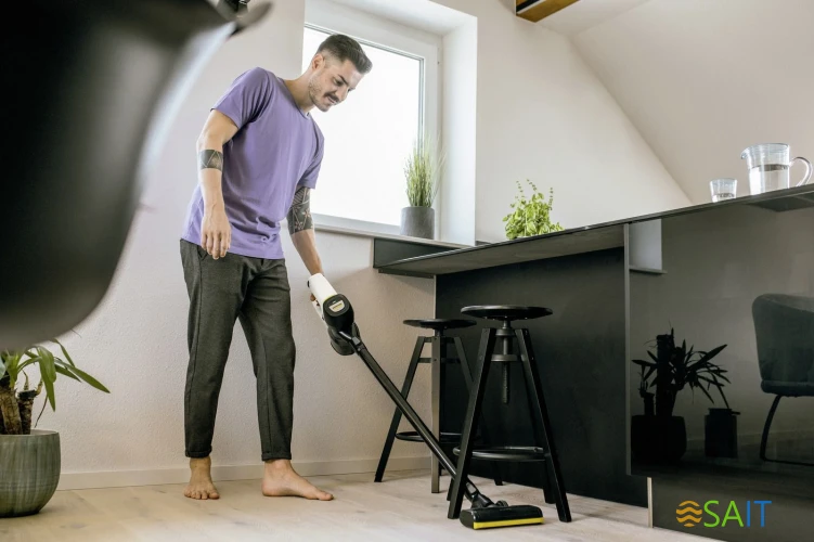 Пылесос ручной Karcher VC 4 Cordless myHome 21Вт белый/серый