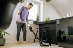 Пылесос ручной Karcher VC 4 Cordless myHome 21Вт белый/серый