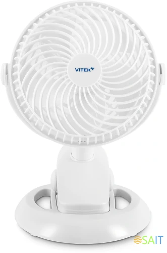 Вентилятор настольный Vitek VTF-06U 3Вт скоростей:2 белый