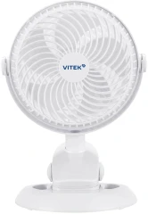 Вентилятор настольный Vitek VTF-06U 3Вт скоростей:2 белый