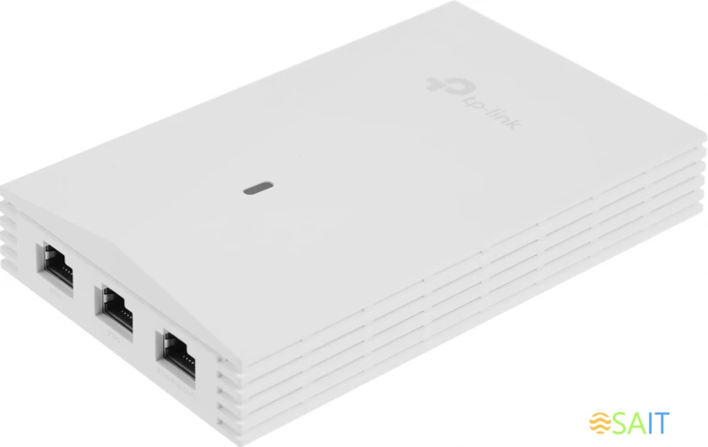 Точка доступа TP-Link EAP655-Wall AX3000 10/100/1000BASE-TX белый