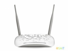 Роутер беспроводной TP-Link TD-W8961N N300 10/100BASE-TX/ADSL белый