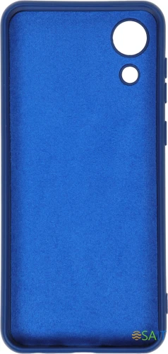 Чехол (клип-кейс) DF для Samsung Galaxy A03 Core sOriginal-33 синий