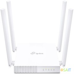 Роутер беспроводной TP-Link Archer C24 AC750 10/100BASE-TX белый