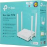 Роутер беспроводной TP-Link Archer C24 AC750 10/100BASE-TX белый