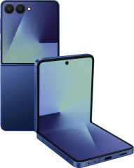 Смартфон Samsung SM-F766B Galaxy Z Flip7 256Gb 12Gb синий раскладной 3G 4G 1Sim 6.9&quot; 1080x2520 Android 16 50Mpix 802.11 a/b/g/n/ac/ax/be NFC GPS GSM900/1800 GSM1900 Protect